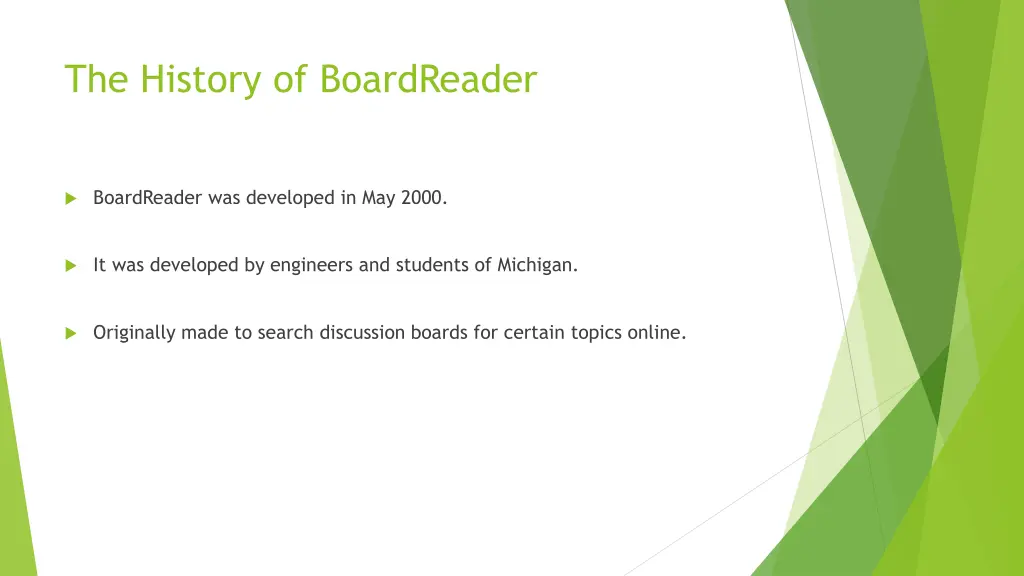 the history of boardreader