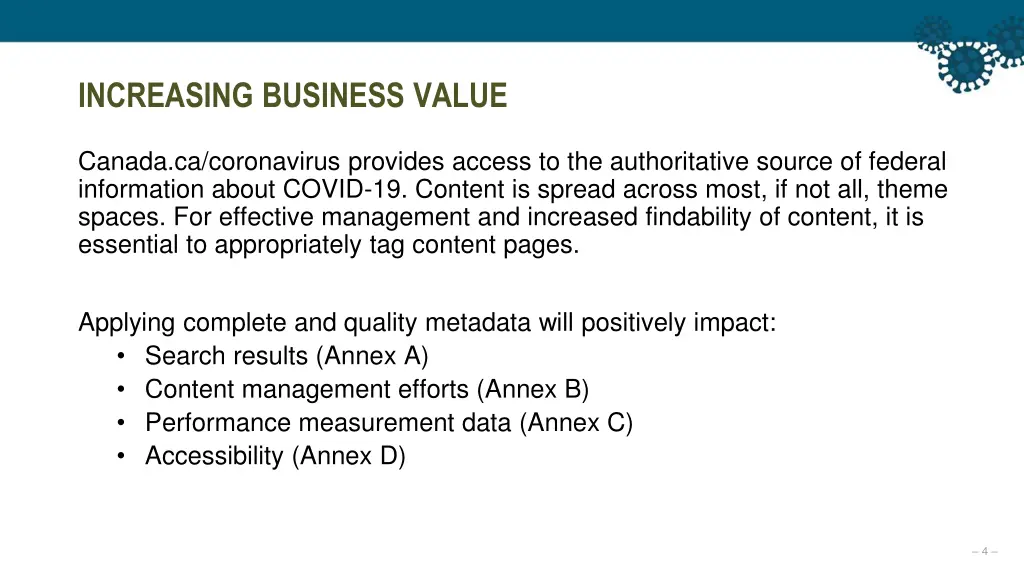 increasing business value