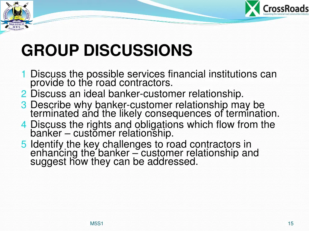 group discussions