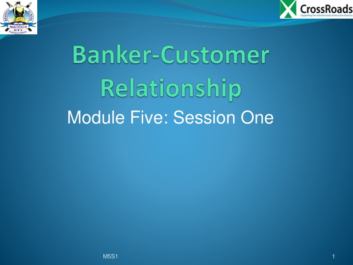 module five session one