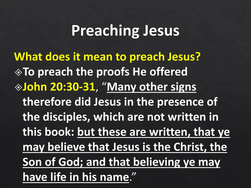 preaching jesus 2
