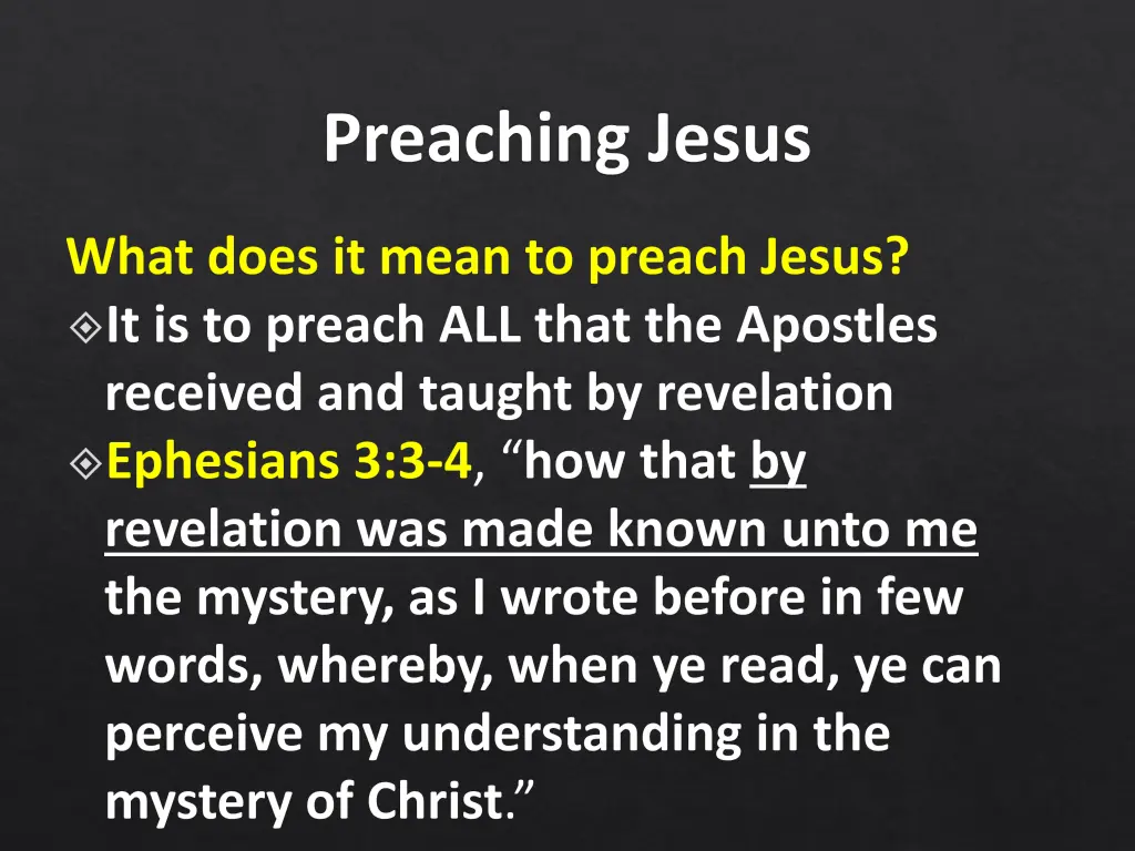 preaching jesus 7