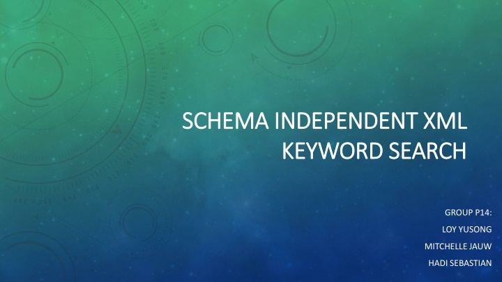 schema independent xml schema independent