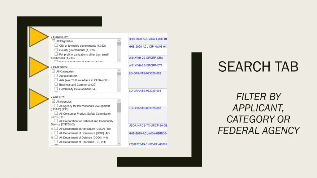 search tab 1