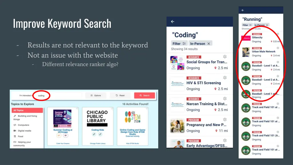 improve keyword search