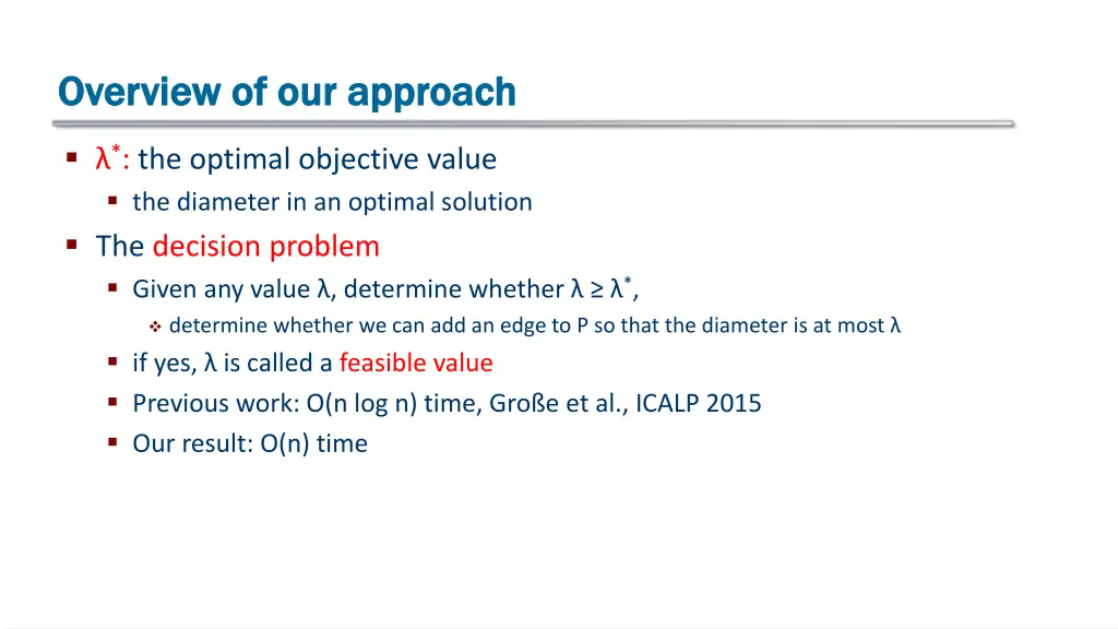 overview of our approach overview of our approach
