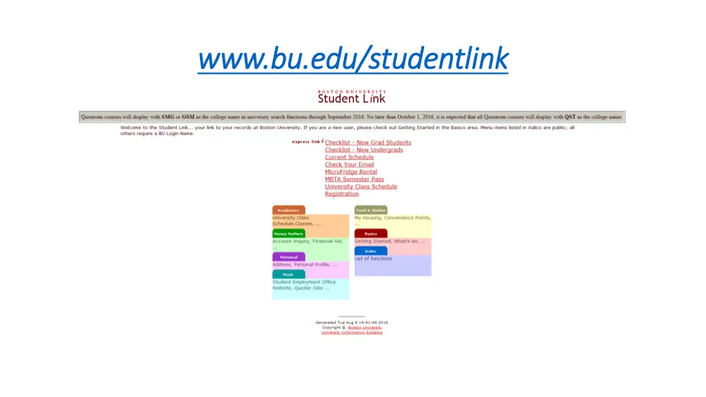 www bu edu studentlink www bu edu studentlink