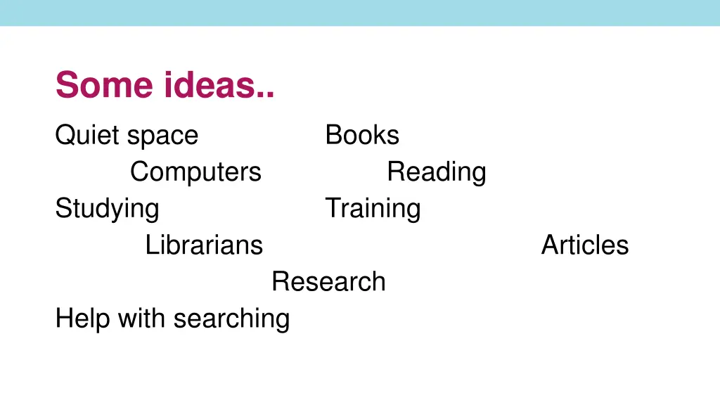some ideas quiet space computers studying