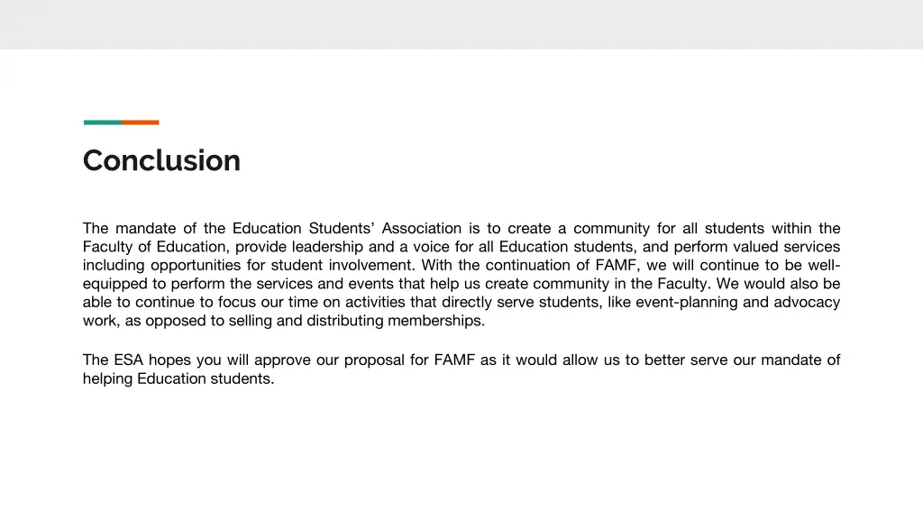 conclusion