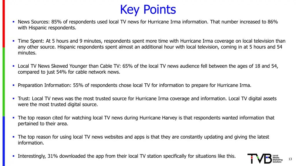 key points