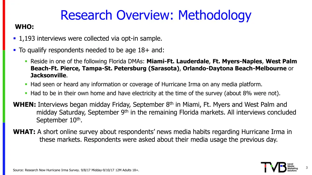 research overview methodology