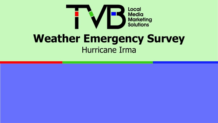 weather emergency survey hurricane irma