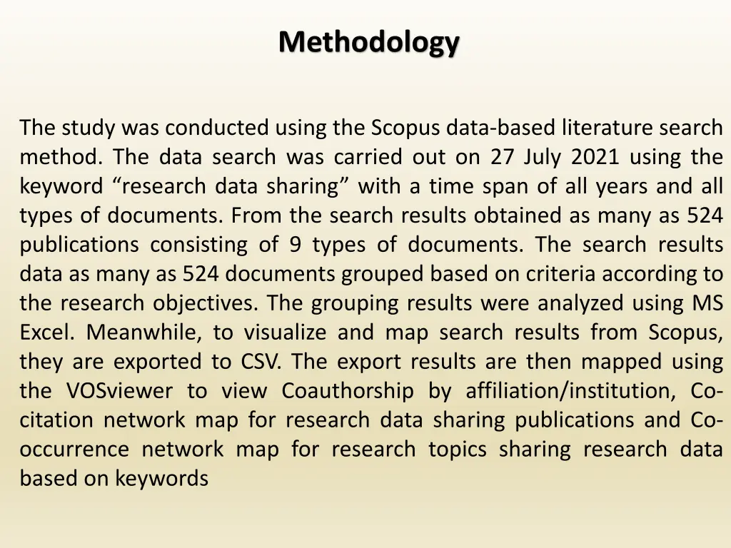 methodology