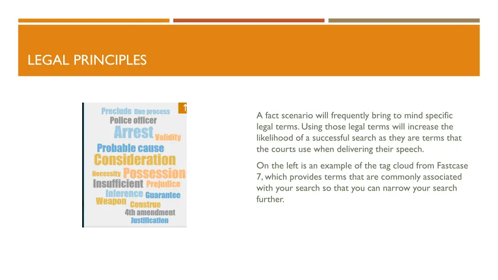 legal principles