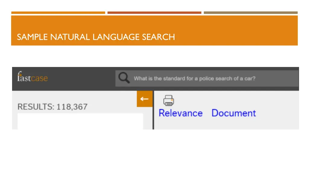 sample natural language search