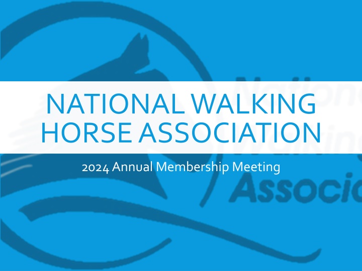 national walking horse association