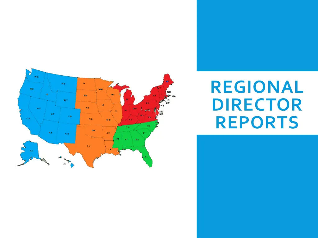 regional director reports