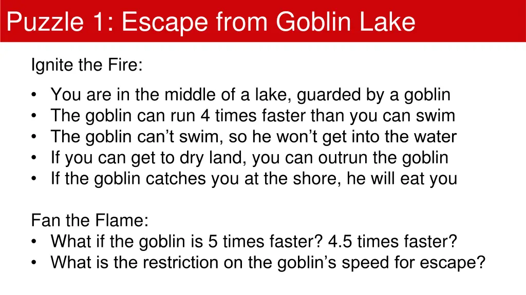 puzzle 1 escape from goblin lake 1
