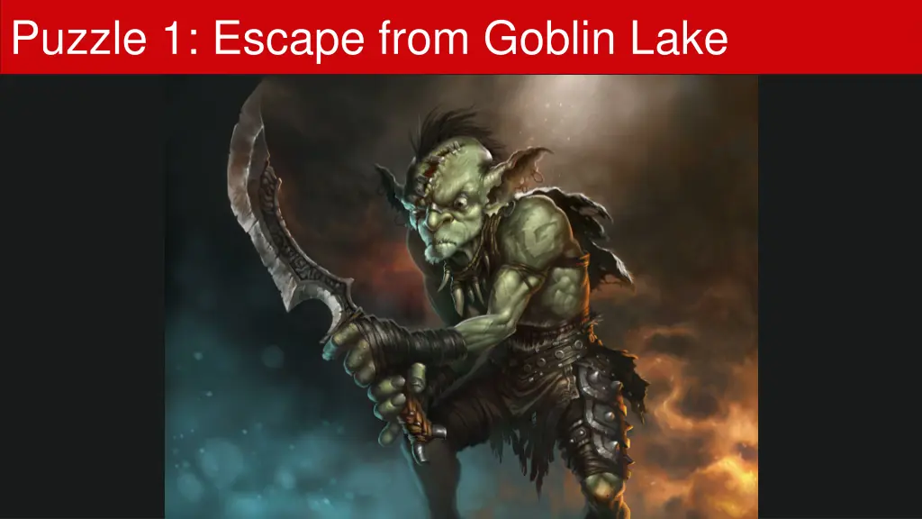 puzzle 1 escape from goblin lake