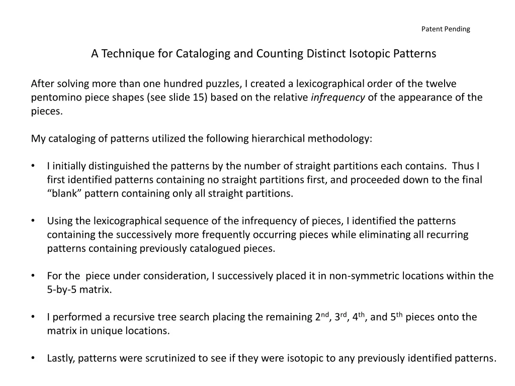 patent pending 11