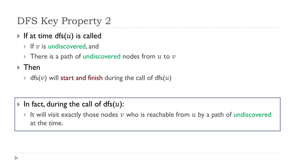 dfs key property 2 1