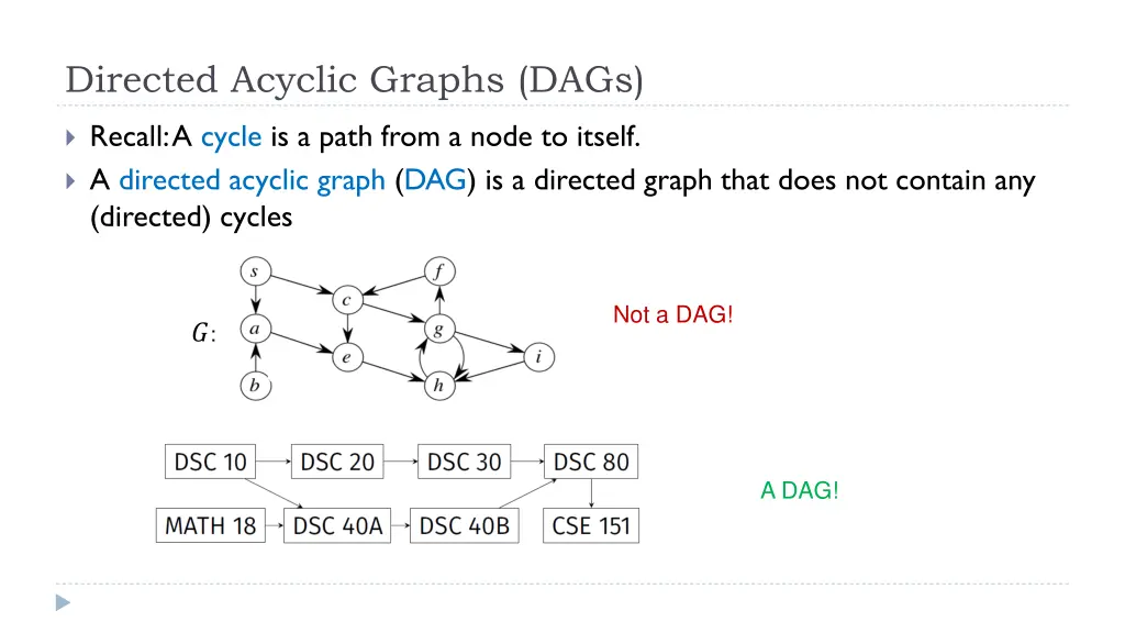 directed acyclic graphs dags 1