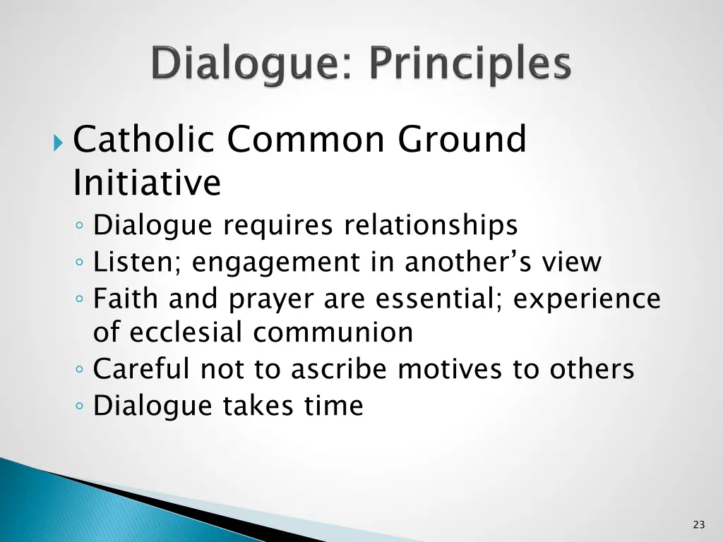 catholic common ground initiative dialogue