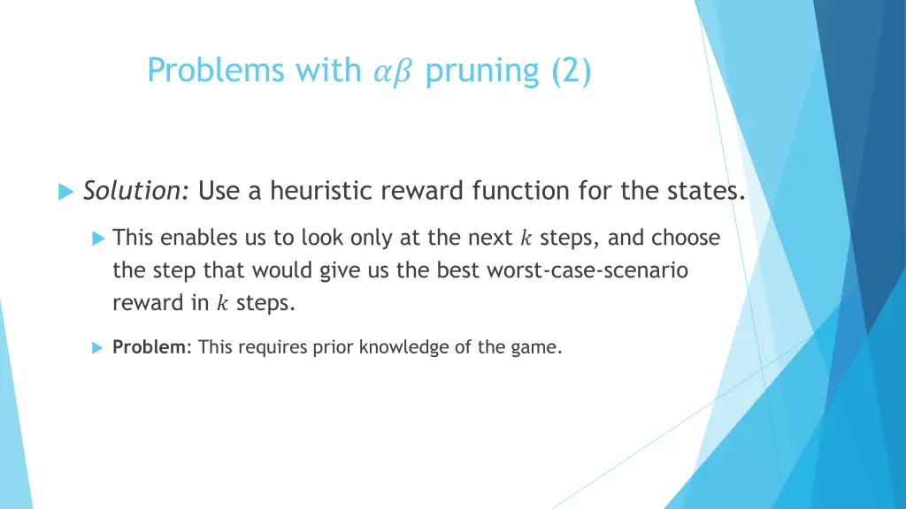 problems with pruning 2