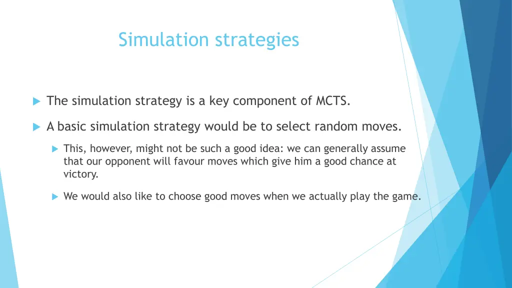 simulation strategies