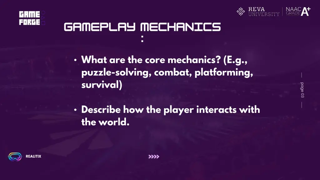 what are the core mechanics e g puzzle solving