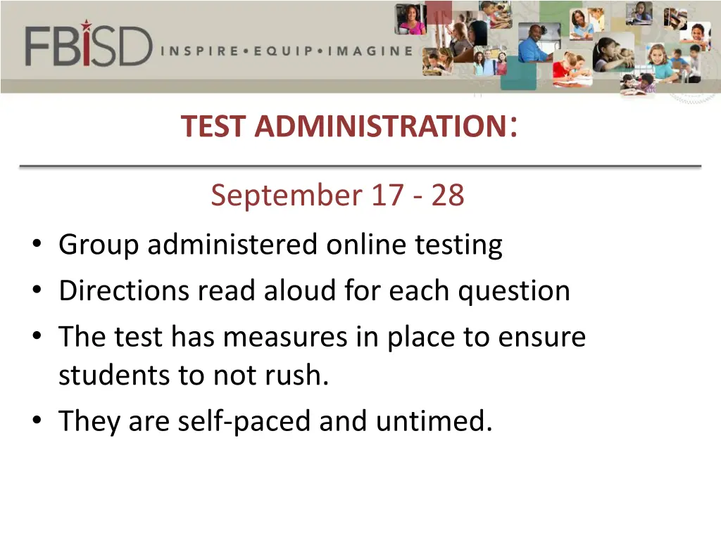 test administration