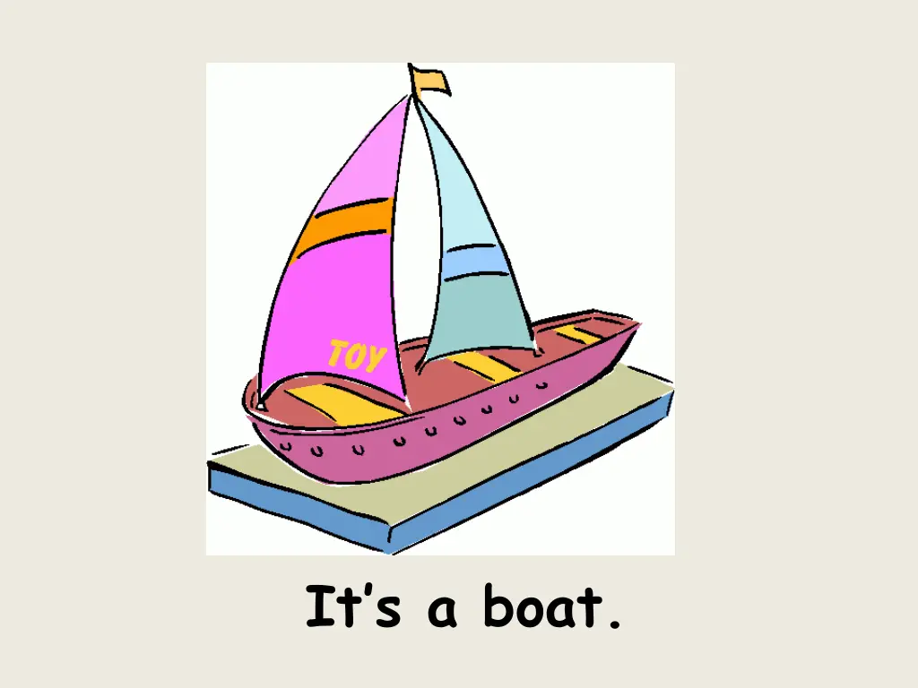 it s a boat