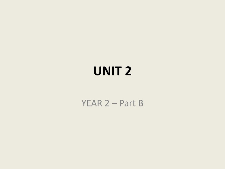 unit 2