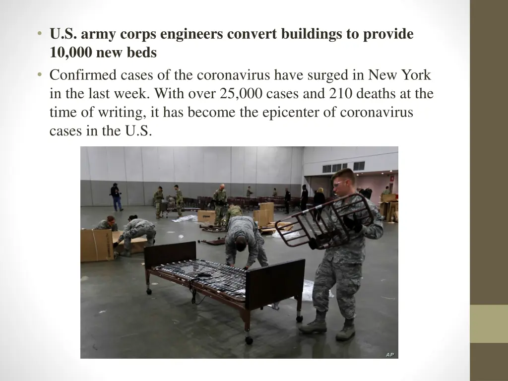 u s army corps engineers convert buildings