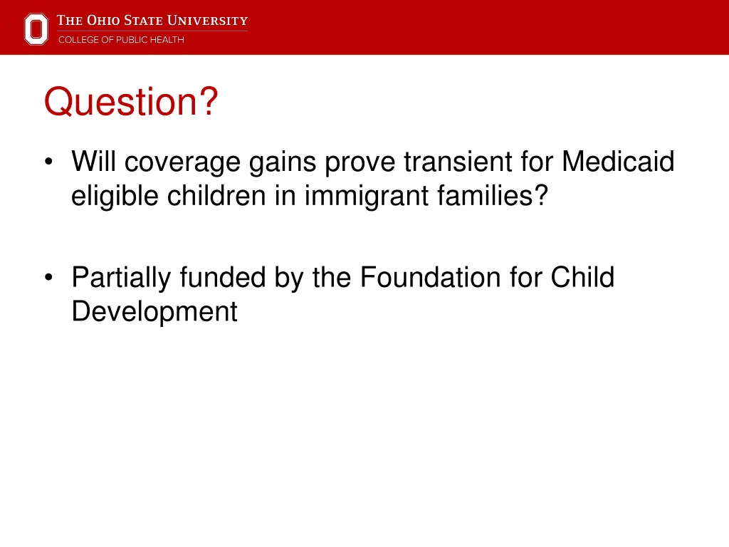 question