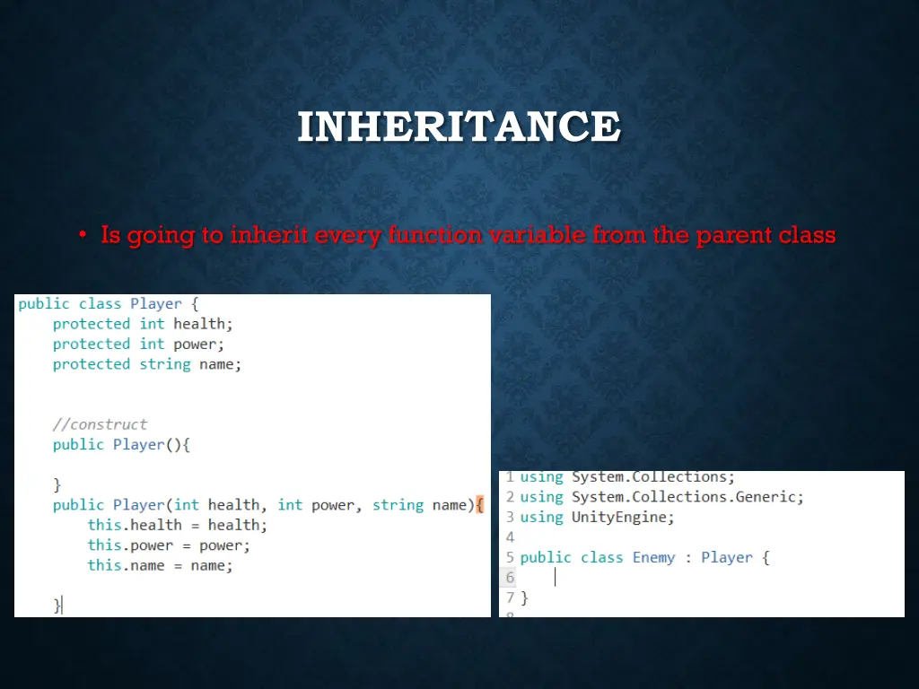 inheritance