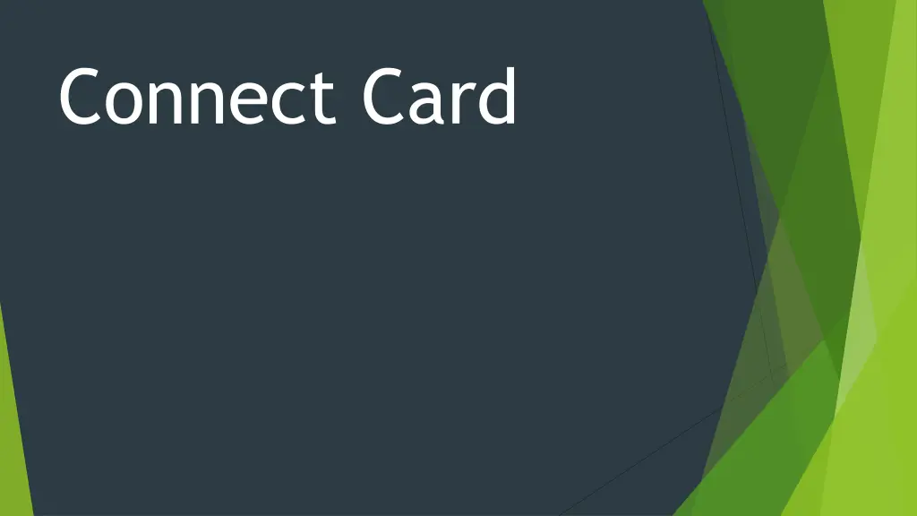 connect card