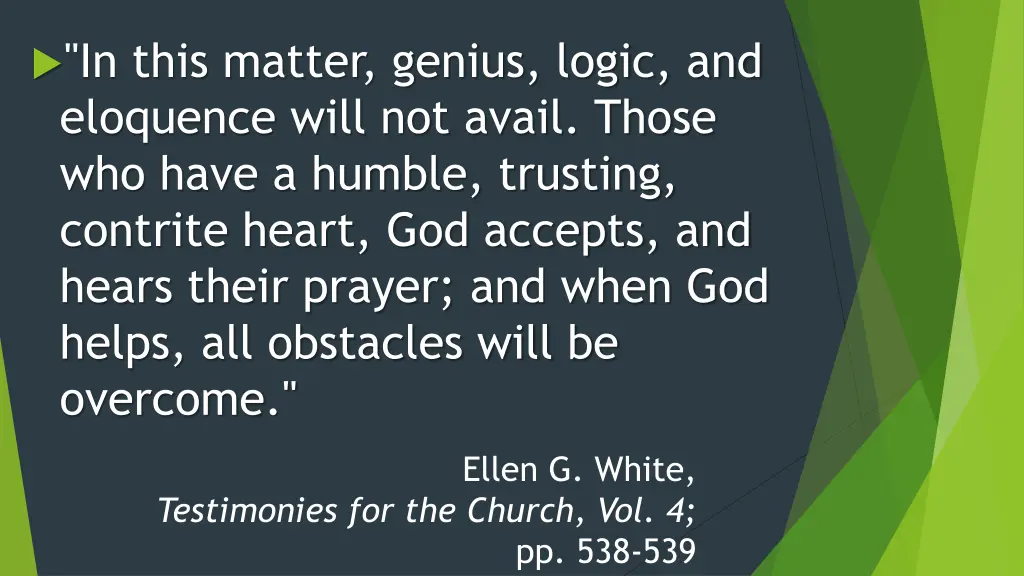 in this matter genius logic and eloquence will