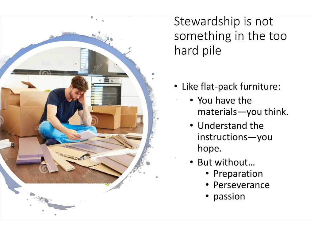 stewardship is not something in the too hard pile 1