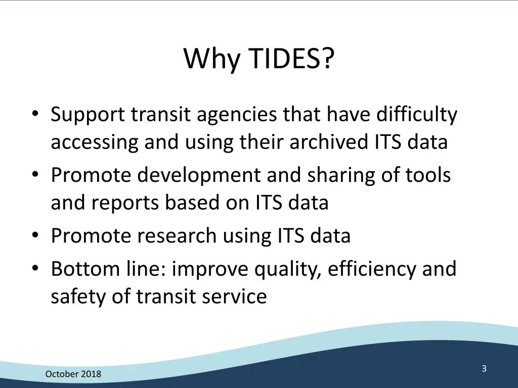 why tides