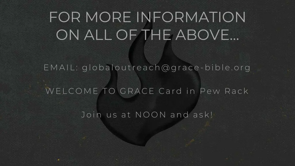 for more information on all of the above