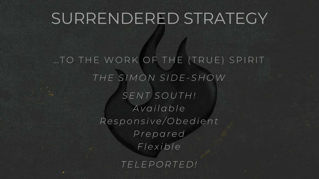 surrendered strategy 1