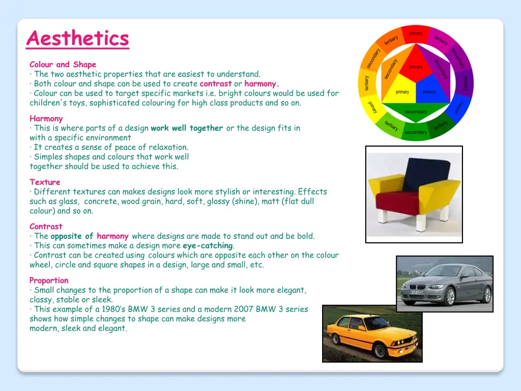 aesthetics