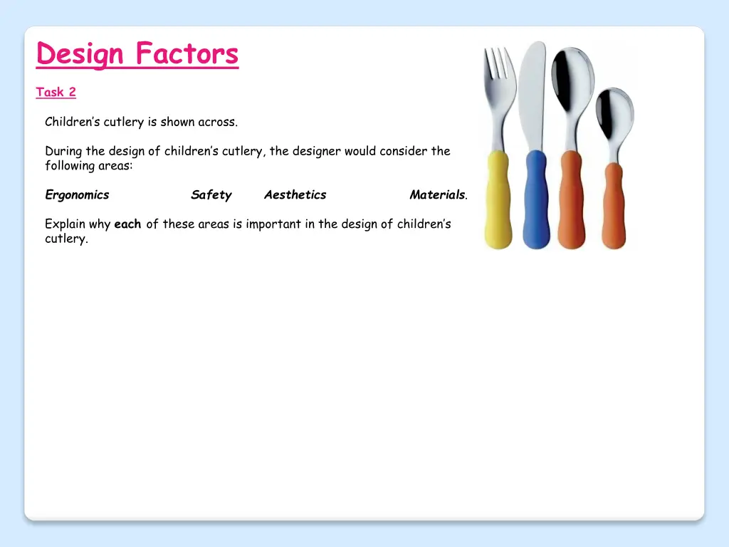 design factors 1