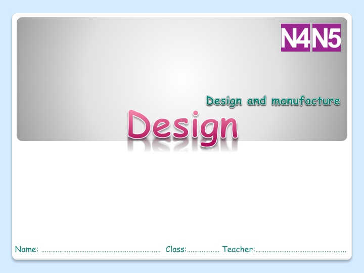 design
