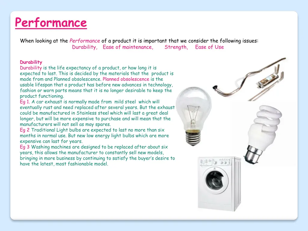 performance