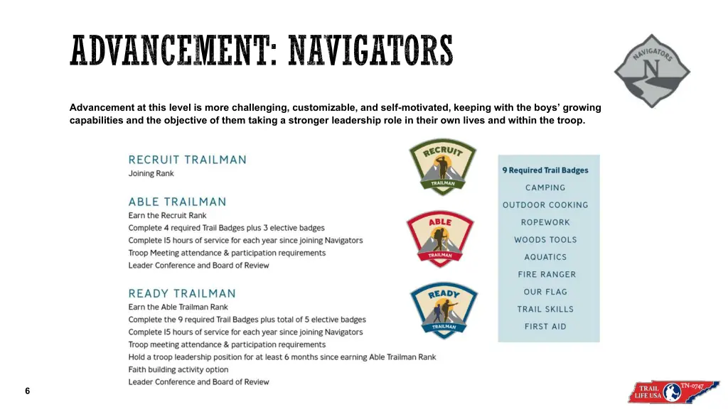advancement navigators