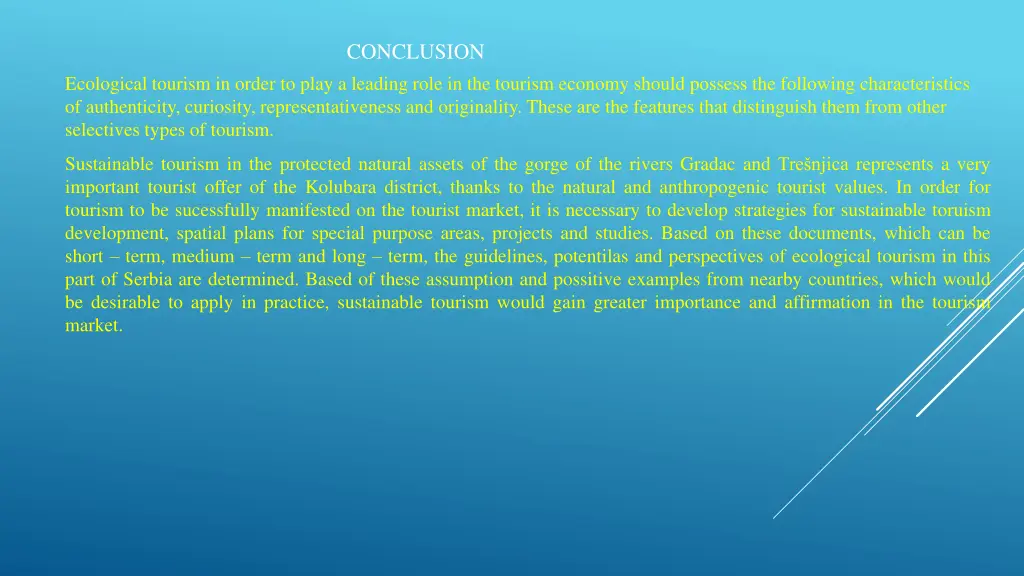 conclusion