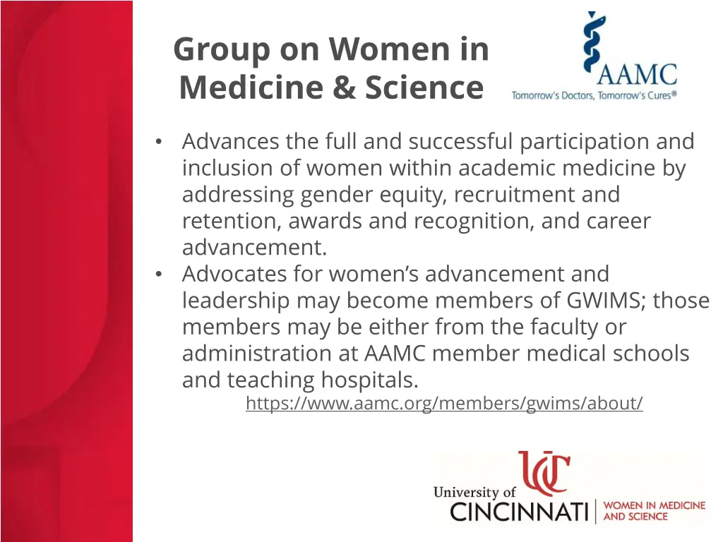 group on women in medicine science
