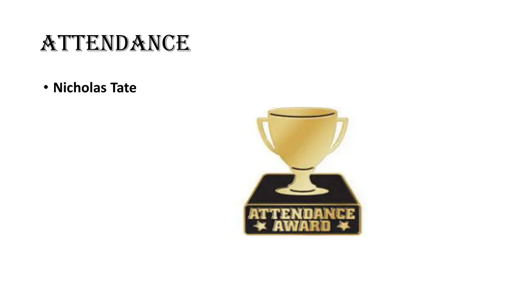 attendance 3